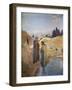 John the Baptist Baptized Jesus Christ, 1921-Frederic Montenard-Framed Giclee Print