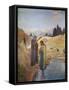 John the Baptist Baptized Jesus Christ, 1921-Frederic Montenard-Framed Stretched Canvas