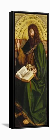 John the Baptist. Copy after Van Eyck (Ghent Altarpiece)-Michiel Coxcie-Framed Stretched Canvas