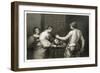 John the Baptist He is Beheaded and Salome Holds out a Dish to Receive His Head-W.h. Egleton-Framed Premium Giclee Print