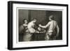 John the Baptist He is Beheaded and Salome Holds out a Dish to Receive His Head-W.h. Egleton-Framed Premium Giclee Print