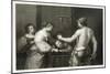 John the Baptist He is Beheaded and Salome Holds out a Dish to Receive His Head-W.h. Egleton-Mounted Premium Giclee Print