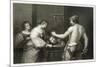 John the Baptist He is Beheaded and Salome Holds out a Dish to Receive His Head-W.h. Egleton-Mounted Premium Giclee Print