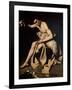 John the Baptist Playing with a Lamb-Michelangelo Merisi da Caravaggio-Framed Giclee Print