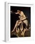 John the Baptist Playing with a Lamb-Michelangelo Merisi da Caravaggio-Framed Giclee Print