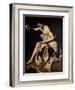 John the Baptist Playing with a Lamb-Michelangelo Merisi da Caravaggio-Framed Giclee Print