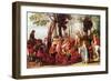 John the Baptist Preaching-Frans The Elder Francken-Framed Giclee Print