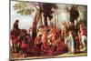 John the Baptist Preaching-Frans The Elder Francken-Mounted Giclee Print