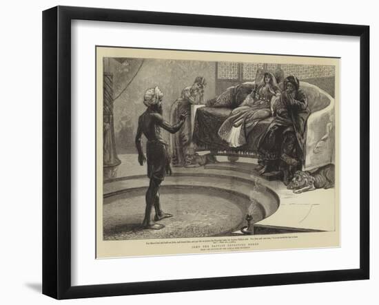 John the Baptist Reproving Herod-Arthur Boyd Houghton-Framed Giclee Print