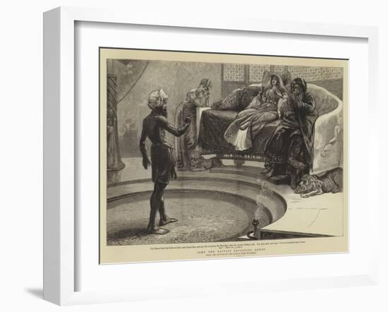 John the Baptist Reproving Herod-Arthur Boyd Houghton-Framed Giclee Print