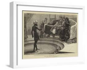 John the Baptist Reproving Herod-Arthur Boyd Houghton-Framed Giclee Print