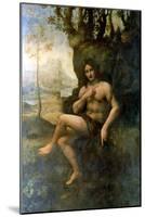 John the Baptist, with the Attributes of Bacchus, 1513-1516-Leonardo da Vinci-Mounted Giclee Print