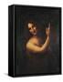 John the Baptist-Leonardo da Vinci-Framed Stretched Canvas