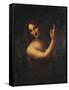 John the Baptist-Leonardo da Vinci-Framed Stretched Canvas