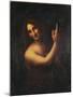 John the Baptist-Leonardo da Vinci-Mounted Giclee Print