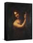 John the Baptist-Leonardo da Vinci-Framed Stretched Canvas