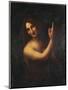 John the Baptist-Leonardo da Vinci-Mounted Giclee Print