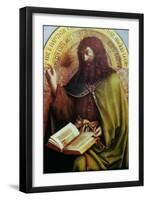 John the Baptist-Jan van Eyck-Framed Giclee Print