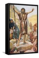 John the Baptist-Harold Copping-Framed Stretched Canvas
