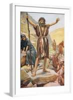 John the Baptist-Harold Copping-Framed Giclee Print