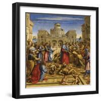 John the Merciful in Alexandria-Francesco di Bernardo de Vecchi Santacroce-Framed Giclee Print
