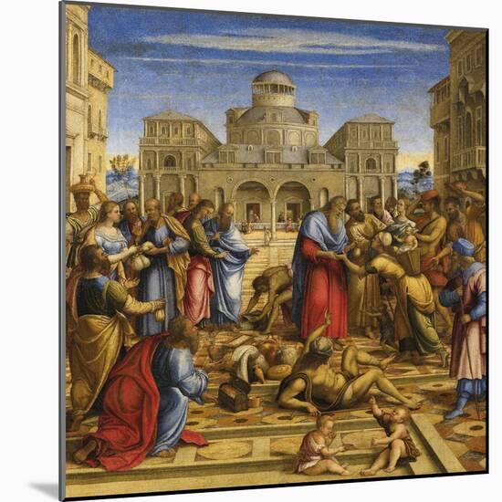 John the Merciful in Alexandria-Francesco di Bernardo de Vecchi Santacroce-Mounted Giclee Print