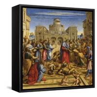 John the Merciful in Alexandria-Francesco di Bernardo de Vecchi Santacroce-Framed Stretched Canvas