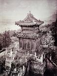 The Abbot and Monks of Kushan Monastery, C.1867-72-John Thomson-Photographic Print