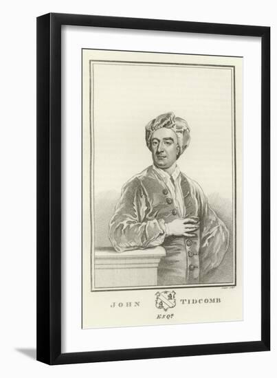 John Tidcomb, Esquire-Godfrey Kneller-Framed Giclee Print