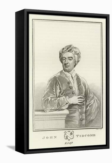 John Tidcomb, Esquire-Godfrey Kneller-Framed Stretched Canvas