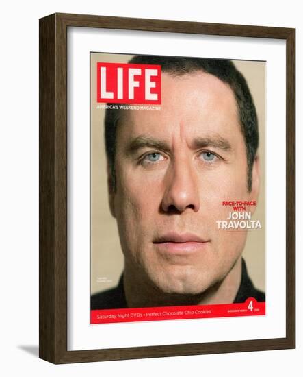 John Travolta, March 4, 2005-Greg Williams-Framed Photographic Print