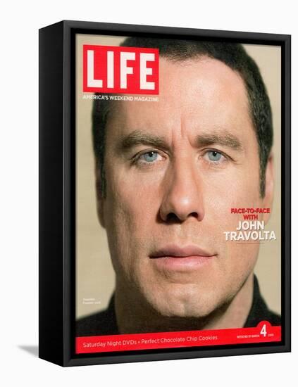 John Travolta, March 4, 2005-Greg Williams-Framed Stretched Canvas