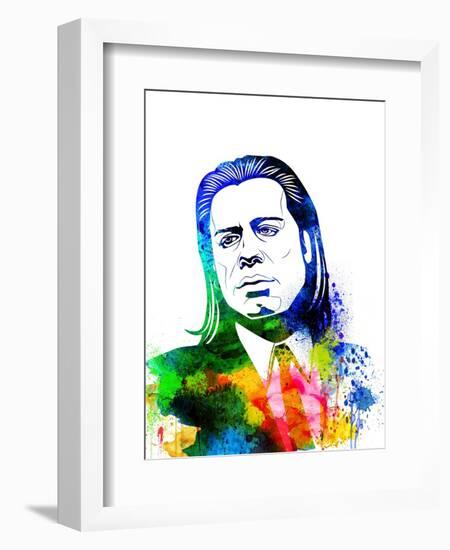 John Travolta-Nelly Glenn-Framed Art Print