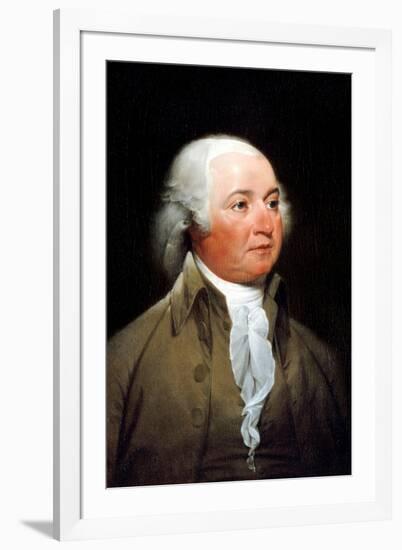 John Trumbull John Adams Portrait Historic-John Trumbull-Framed Art Print