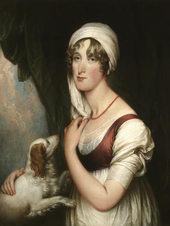 Sarah Trumbull with a Spaniel, c.1802