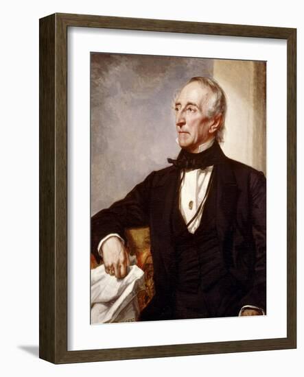 John Tyler, (10th Pres)-George Peter Alexander Healy-Framed Giclee Print