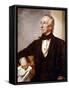 John Tyler, (10th Pres)-George Peter Alexander Healy-Framed Stretched Canvas