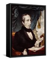 John Tyler, 10th U.S. President-Science Source-Framed Stretched Canvas