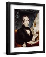 John Tyler, 10th U.S. President-Science Source-Framed Premium Giclee Print