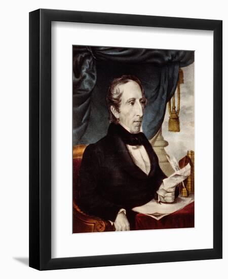 John Tyler, 10th U.S. President-Science Source-Framed Premium Giclee Print