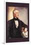 John Tyler-George Peter Alexander Healy-Framed Art Print