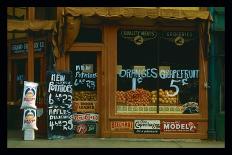 Peeling Advertisements, Woodbine, Iowa, c.1940-John Vachon-Photo