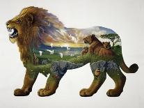The Lion King-John Van Straalen-Giclee Print
