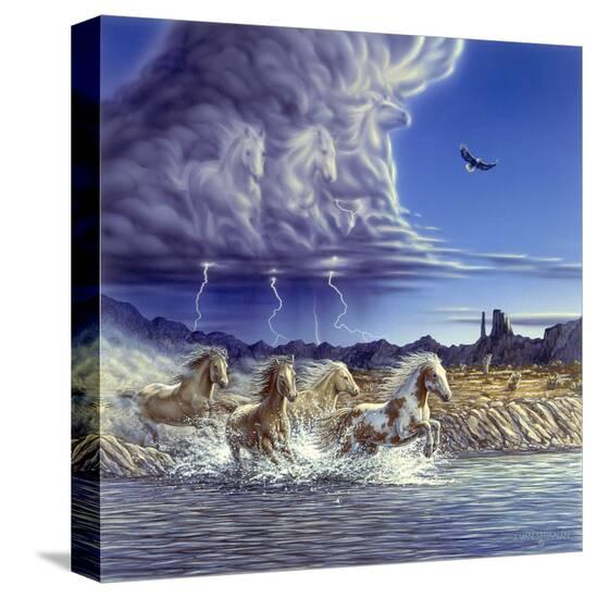 Stretched Canvas Print, , large