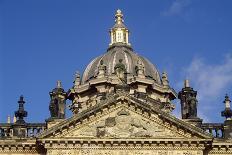 Facade of Castle Howard-John Vanbrugh-Stretched Canvas