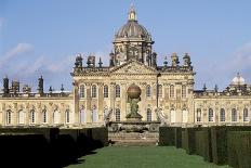 Facade of Castle Howard-John Vanbrugh-Stretched Canvas