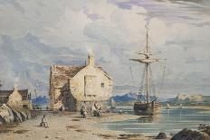 The Horse Ferry, Millbank-John Varley-Giclee Print