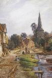 The Village Street, Eynsford, Kent-John W.b. Knight-Giclee Print