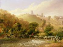 Nr. Chulmleigh, Devon-John Wallace Tucker-Framed Stretched Canvas