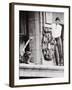 John Warde, out on a ledge on the 17th floor of the Hotel Gotham, New York, USA, 1938-Unknown-Framed Photographic Print